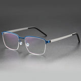 Woman's Eyeglass Denmark Linde 7426 Titanium No Screw Korea Glasses Frames Optical Ultra-light Business Titanium Eyeglass Frames