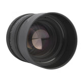 E-Electronic Kamlan lens 50mm F1.1 APS-C Large Aperture Manual Focus Lens Standard Fixed Focus APS-C Frame Mirrorless Lens Cameras lentille Camera Lens For Canon EOS-M NEX Fuji X M4/3 Cameras