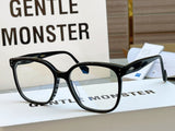 S-sunglasses New Fashion Oversized Square Black Frame Eyewear  Gentl Monster For Ata Acetate Frame Eyeglasses UV Spectacles Plain Replaceable Lens Blue Light Glasses with Myopia Frame for Men Women