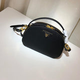 H-bag Prada Odette Saffiano and crocodile bag  NO.1BH123 SIZE:21×14×6cm