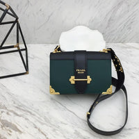 H-bag Prada Cahier Large leather bag NO.1BD178 SIZE:24×17×7cm