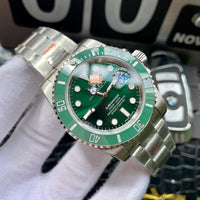 W-watch R.o.l.e.x Submariner Date Oyster 40 mm Oystersteel Mens Watches Stainless Steel Waterproof Analog Quartz Watch Men Business Dress Wristwatch