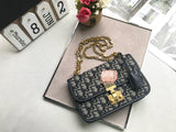 H-bag Dior OBLIQUE SADDLE CLUTCH “Dioraddict” M5818 SIZE:24cm