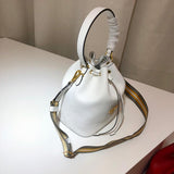 H-bag Prada Leather bucket bag NO.1BE018 SIZE:21×25×15cm