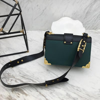 H-bag Prada Cahier Large leather bag NO.1BD178 SIZE:24×17×7cm