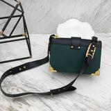 H-bag Prada Cahier Large leather bag NO.1BD178 SIZE:24×17×7cm