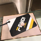 H-bag Fendi SMALL TRIPLETTE CLUTCH Multicolor leather clutch