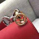 H-bag Fendi KAN I F Black leather bag
