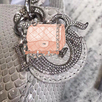 H-bag LADY Dior LAMBSKIN TOTE MINI BAG 17cm