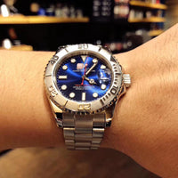 W-watch R.o.l.e.x Mens Watches Fashion Waterproof Analog Quartz Wrist Watch Luxury Business Dress Watch Yacht-Master 37 Oyster, 37 mm, Oystersteel and Everose