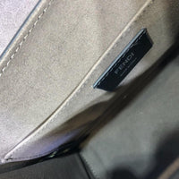 H-bag Fendi KAN I F Brown leather bag