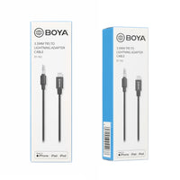 E-Electronic BOYA BY-M2 Clip-on Lavalier Microphone Mini Wired Condenser Microphone Mic for iOS devices