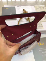 H-bag MINI J'A.D.I.O.R ULTRA BLACK BAG Flash skin 18cm