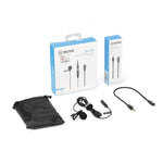E-Electronic BOYA BY-M2 Clip-on Lavalier Microphone Mini Wired Condenser Microphone Mic for iOS devices