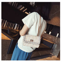 L-package 20-15-6cm Womens Tote Bags Premium Top Handle Satchel Quilted Handbags Travel Bag Handbag