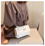 L-package 22-14-10cm Women Purse Clutch Small Crossbody Shoulder Bag with Chain Strap