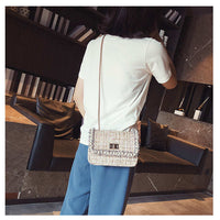L-package 20-15-6cm Womens Tote Bags Premium Top Handle Satchel Quilted Handbags Travel Bag Handbag