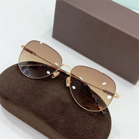 Women's Sunglasses Tom For Famous Brand Luxury Designer FT0993 Shades Titanium Square Fashion Sunglasses Male