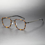 Glasses Frames For Men Denmark Linde 9708 Titanium No Screw Korea Glasses Frames Optical Ultra-light Business