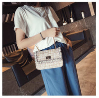 L-package 20-15-6cm Womens Tote Bags Premium Top Handle Satchel Quilted Handbags Travel Bag Handbag