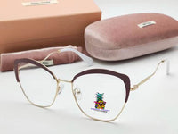 S-sunglasses MIU MIU Cateye Metal Women Eyeglasses Protection & Designer Style for 54P