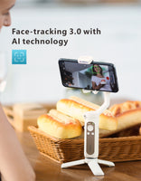 E-electronic XINPU Hohem iSteady X Smartphone Gimbal Stabilizer 259g Ultra-Light Weighted Payload 280g Selfie Stick Mode Low-Angle Shooting Mode Moment Mode