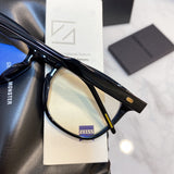 S-sunglasses 2021 Monster Square Anti Radiation Glasses For Kubo With White Round Case Replaceable for Lens Eyewear Eyeglass Glasses Non Graded Lens Eyewear for Women and Men