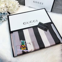 A-accessories GUCCI Ladies Satin Square Silk Like Hair Scarves and Wraps Headscarf 180-60