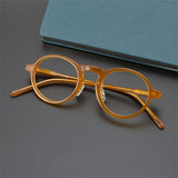 TIME WORN CLOTHING handmade acetate glasses frame for men and women  myopia  prescription round glasses frame