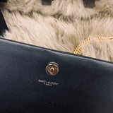 H-bag YSL handbag KATE MEDIUM WITH TASSEL IN SMOOTH LEATHER NO.354119 24-14.5-5cm