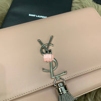 H-bag YSL handbag KATE MEDIUM WITH TASSEL IN SMOOTH LEATHER NO.354119 24-14.5-5cm