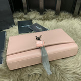 H-bag YSL handbag KATE MEDIUM WITH TASSEL IN SMOOTH LEATHER NO.354119 24-14.5-5cm