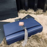 H-bag YSL handbag KATE MEDIUM WITH TASSEL IN SMOOTH LEATHER NO.354119 24-14.5-5cm