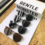 S-sunglasses New Gentle Monster man or Women eyeware UV400 Retro Flatba Sunglasses Classic Small Round Metal Frame For MIMICHIC