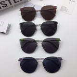 S-sunglasses New Gentle Monster man or Women eyeware UV400 Retro Flatba Sunglasses Classic Small Round Metal Frame For MIMICHIC