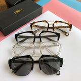 S-sunglasses JINNNN AERO Men/Women Metal Round Shape Mirror