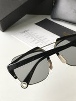 S-sunglasses JINNNN AERO Men/Women Metal Round Shape Mirror