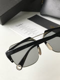 S-sunglasses JINNNN AERO Men/Women Metal Round Shape Mirror