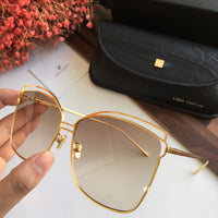 S-sunglasses l.i.n.d.a f.a.r.r.o.w Round Eyeglass Frame Glasses for LF691 61-16-145