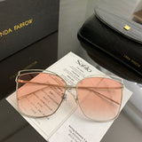 S-sunglasses l.i.n.d.a f.a.r.r.o.w Round Eyeglass Frame Glasses for LF691 61-16-145