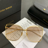 S-sunglasses l.i.n.d.a f.a.r.r.o.w Round Eyeglass Frame Glasses for LF691 61-16-145