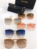 S-sunglasses l.i.n.d.a f.a.r.r.o.w Round Eyeglass Frame Glasses for LF691 61-16-145