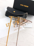 S-sunglasses l.i.n.d.a f.a.r.r.o.w Round Eyeglass Frame Glasses for LF691 61-16-145