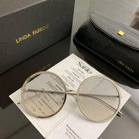 S-sunglasses l.i.n.d.a f.a.r.r.o.w Round Eyeglass Frame Glasses for LF891 59-13-140