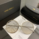 S-sunglasses l.i.n.d.a f.a.r.r.o.w Round Eyeglass Frame Glasses for LF891 59-13-140