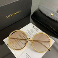 S-sunglasses l.i.n.d.a f.a.r.r.o.w Round Eyeglass Frame Glasses for LF891 59-13-140