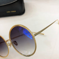 S-sunglasses l.i.n.d.a f.a.r.r.o.w Round Eyeglass Frame Glasses for LF891 59-13-140