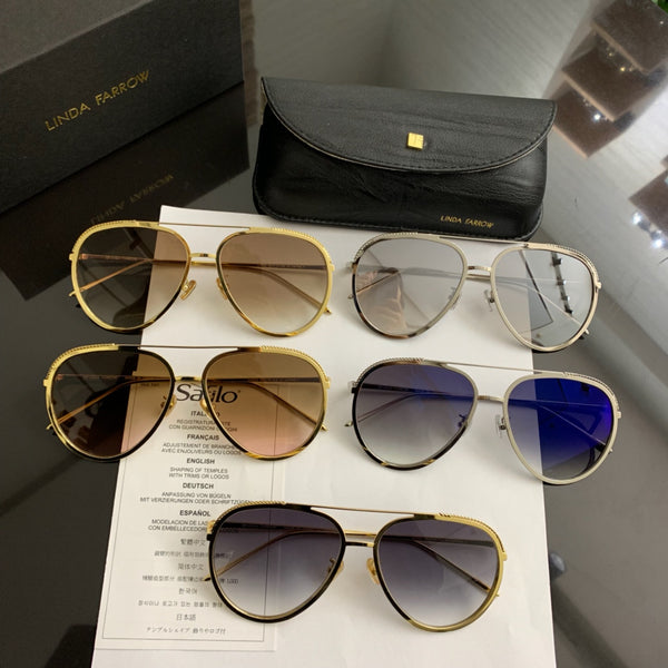 S-sunglasses l.i.n.d.a f.a.r.r.o.w Round Eyeglass Frame Glasses for LF892 59-12-145