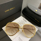 S-sunglasses l.i.n.d.a f.a.r.r.o.w Round Eyeglass Frame Glasses for LF892 59-12-145