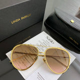 S-sunglasses l.i.n.d.a f.a.r.r.o.w Round Eyeglass Frame Glasses for LF892 59-12-145